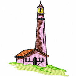 Lighthouse Embroidery Design 1 Lighthouse Embroidery Design 1
